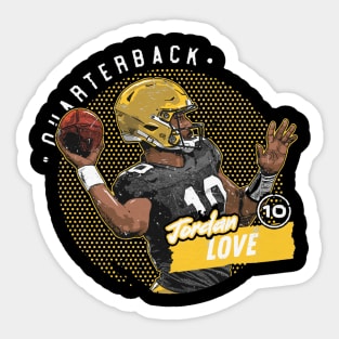 Jordan Love Green Bay Dots Sticker